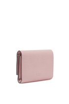 Marinda Tri-Fold Wallet in Textured Leather